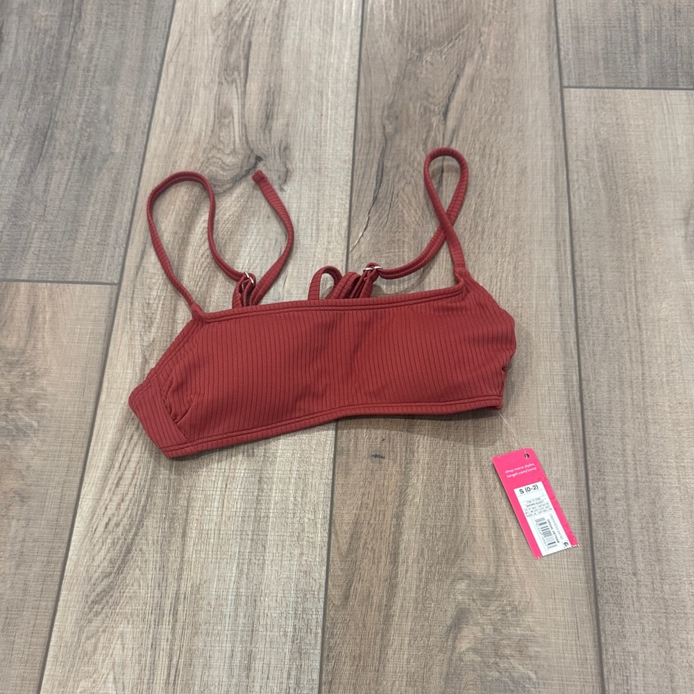 Xhilaration Rust Bikini Top